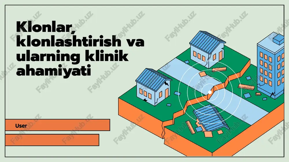 klonlar va ularning klinik ahamiyati — PPTX