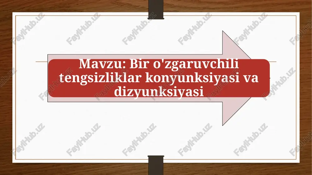 tizimni halqilash — PPTX