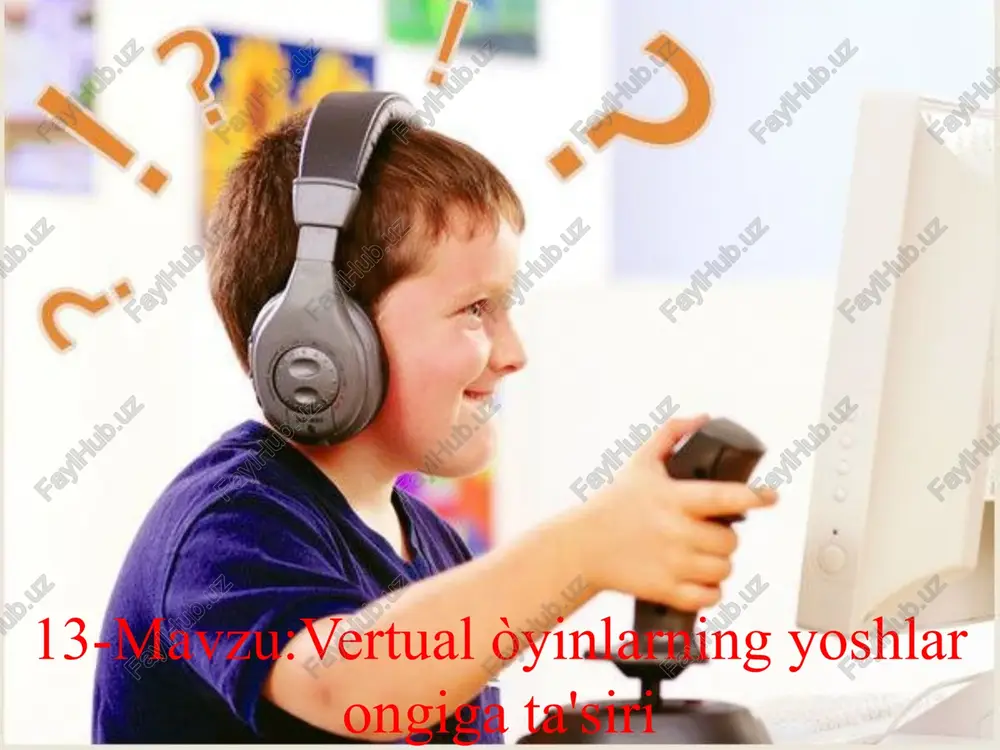 vertualòyinlarningyoshlarongigata'siri — PPTX