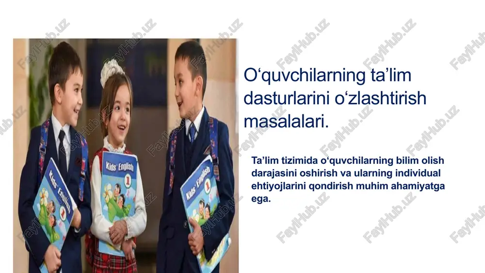 deklaree shakli bo‘yicha davlat dasturi — PPTX