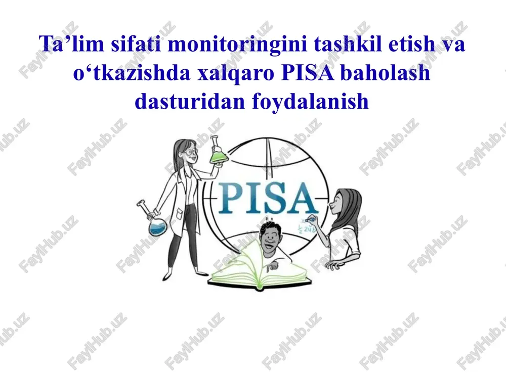 xalqaro baholash dasturi — PPTX