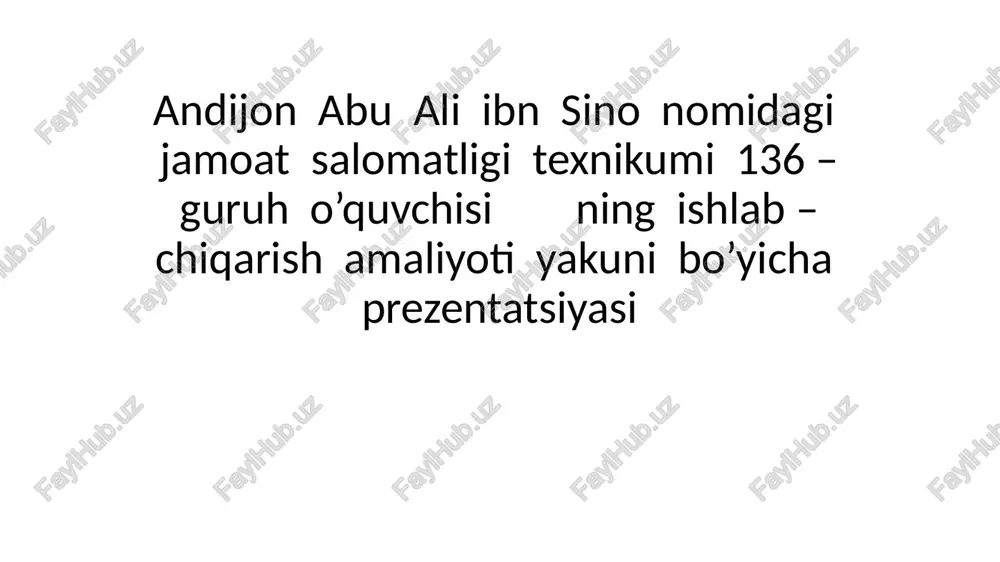 tayyor dori vositalarini qadoqlash turlari va usullari — PPTX