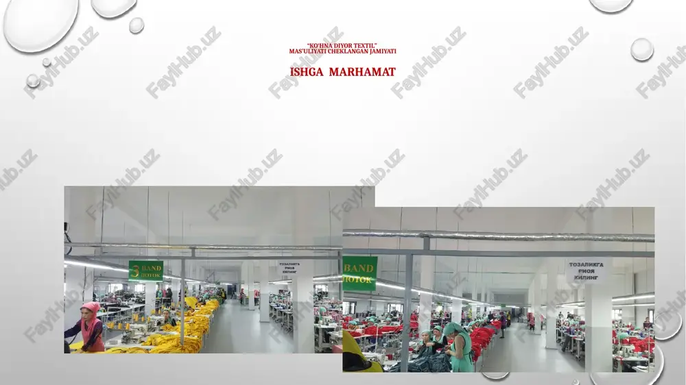 ko‘hna diyor textil — PPTX