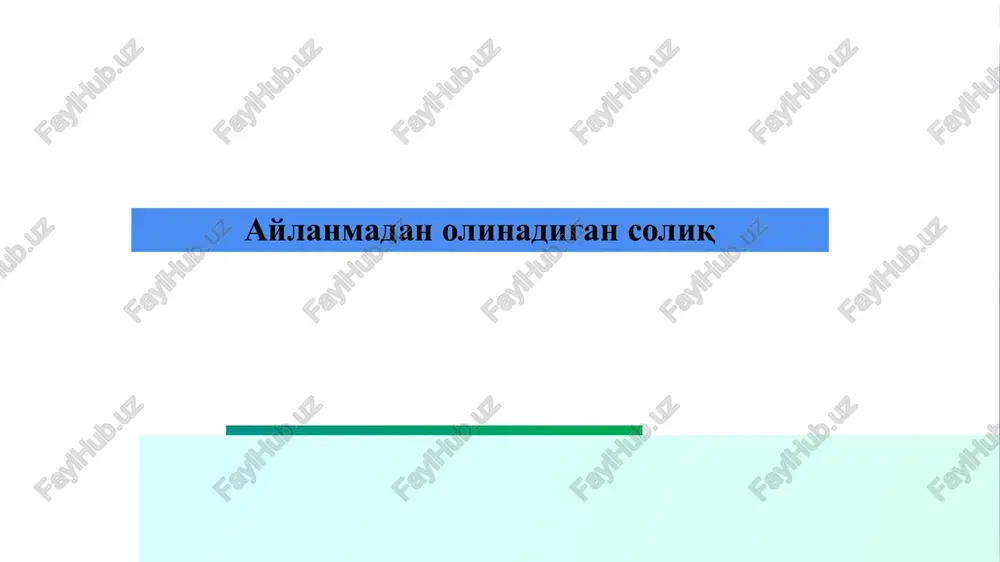 tovar cheklari kitobi — PPTX