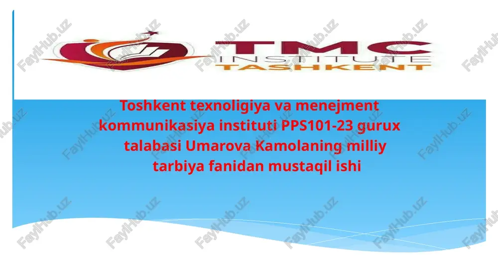 tarbiya vositalari — PPTX