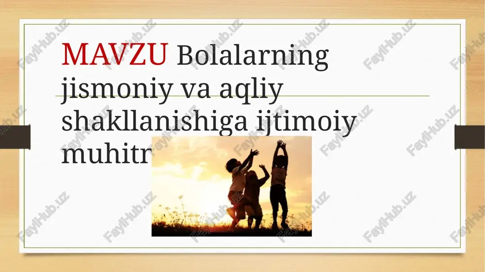 bolarivojlanishidaijtimoiymuhit — PPTX