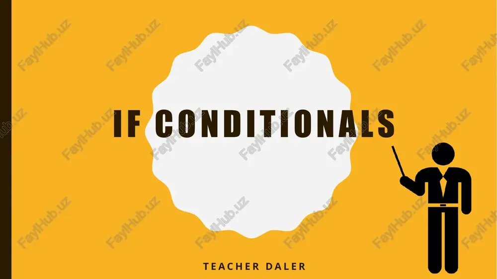 ifconditionals — PPTX