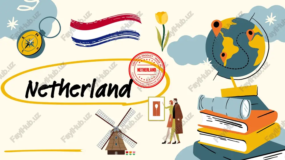 niderlandiyaning rasmiy turizm portali — PPTX