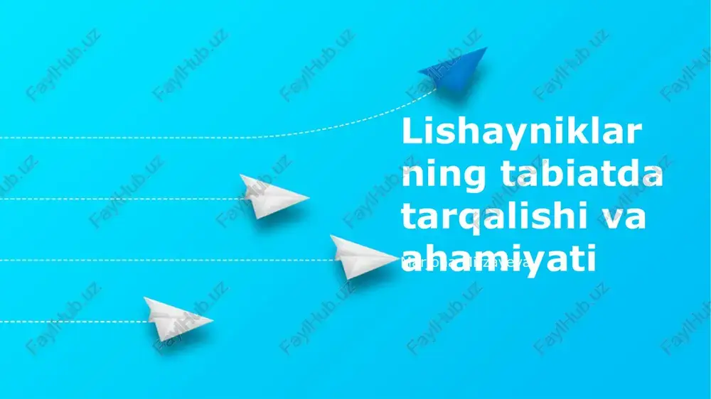 likenslar: simbiotik muvaffaqiyat hikoyasi — PPTX