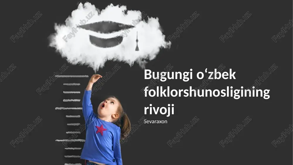o'zbek folkloriy tadqiqotlari — PPTX
