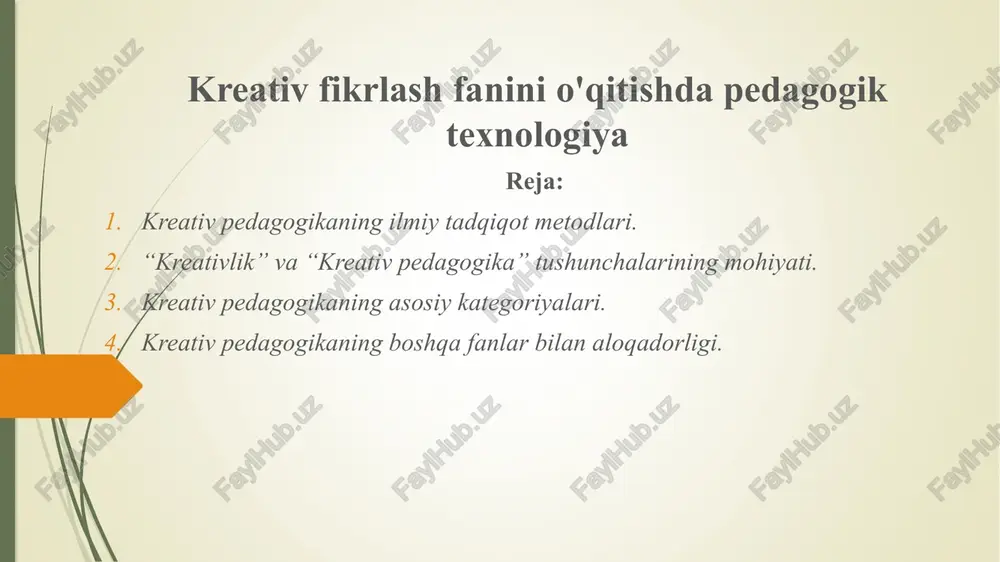 kreativpedagogika — PPTX