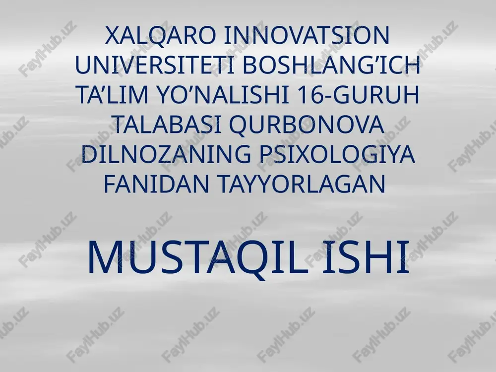 tafakkuroperatsiyasi — PPTX
