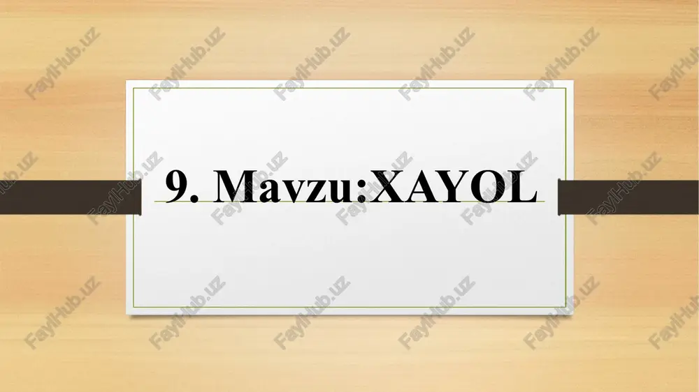 xayol — PPTX