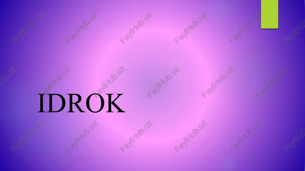 idrok — PPTX