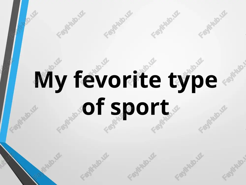 sport — PPTX