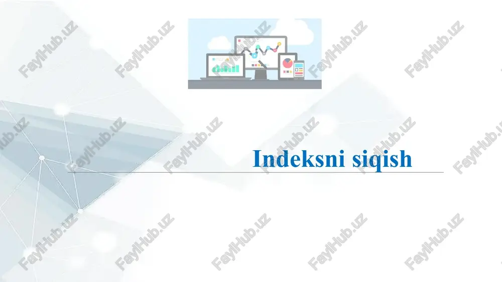 indeksnisiqish — PPTX