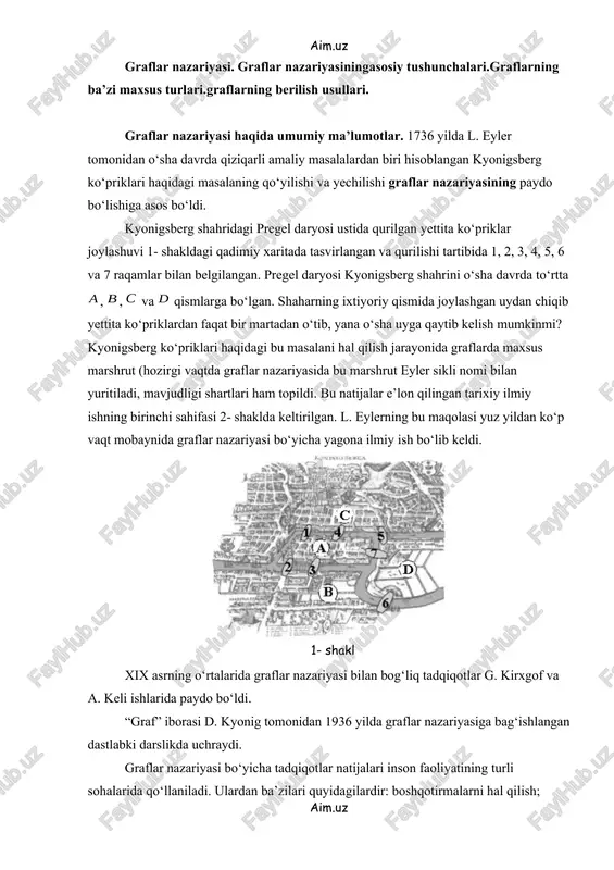 graflar nazariyasi — DOCX