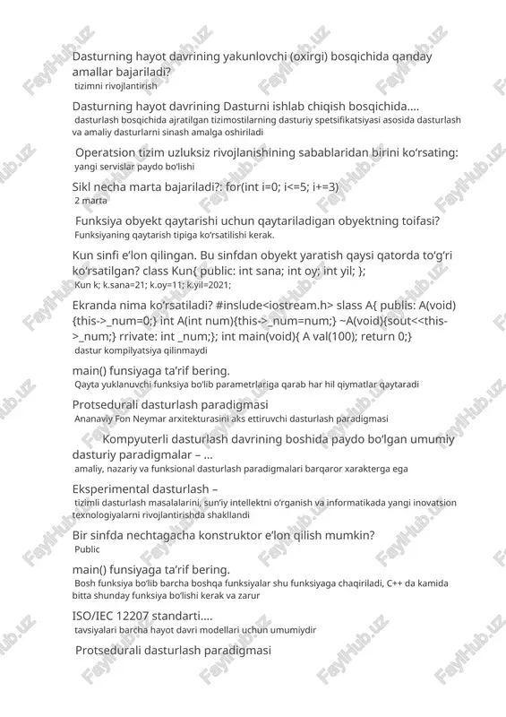dasturlash bosqichida — DOCX