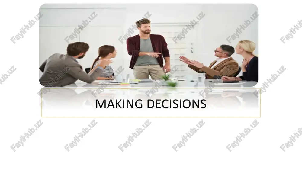 decision-making — PPTX