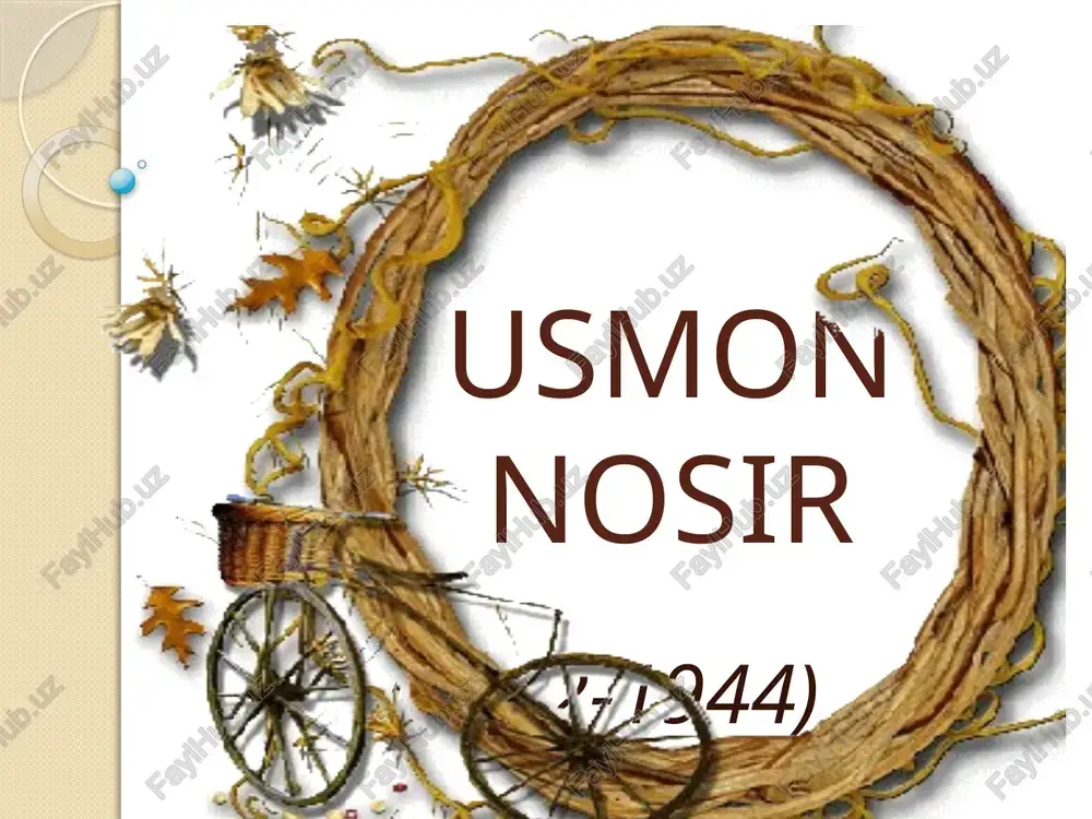 usmon nosir — PPTX