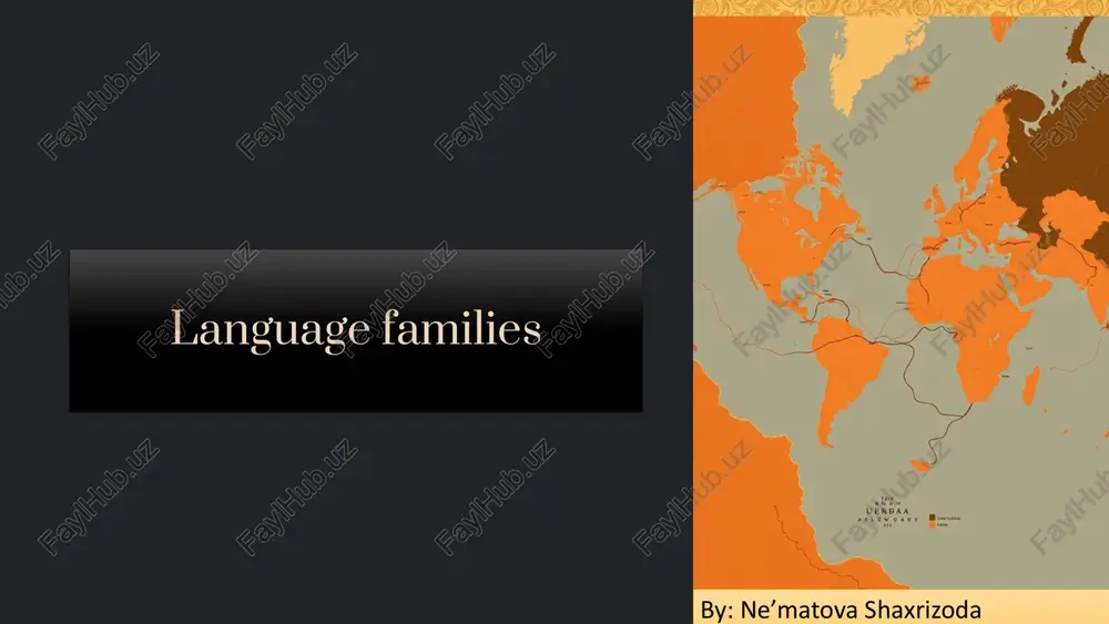 language families — PDF