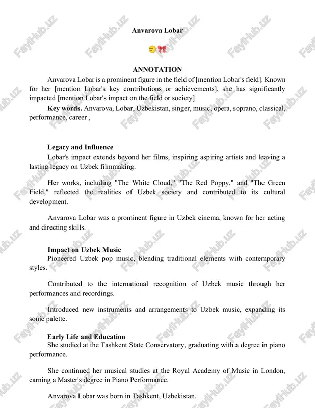 anvarova lobar — DOCX