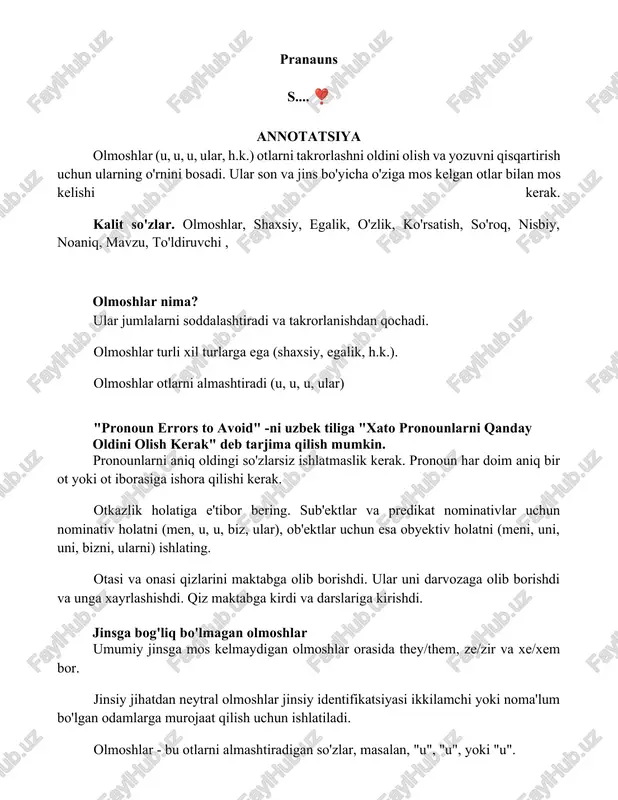 olmoshlar — DOCX