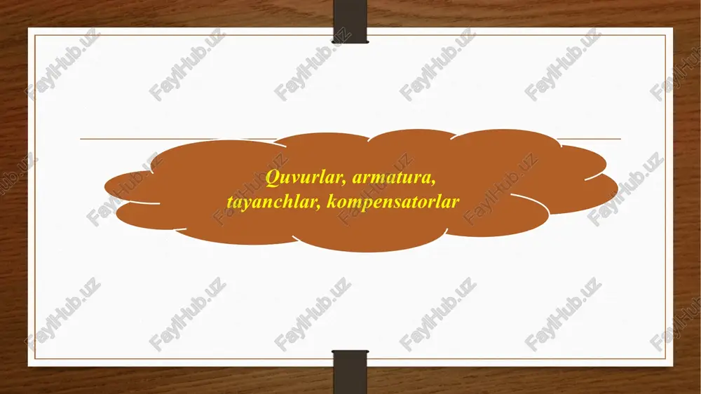 po'lat quvurlar — PPTX