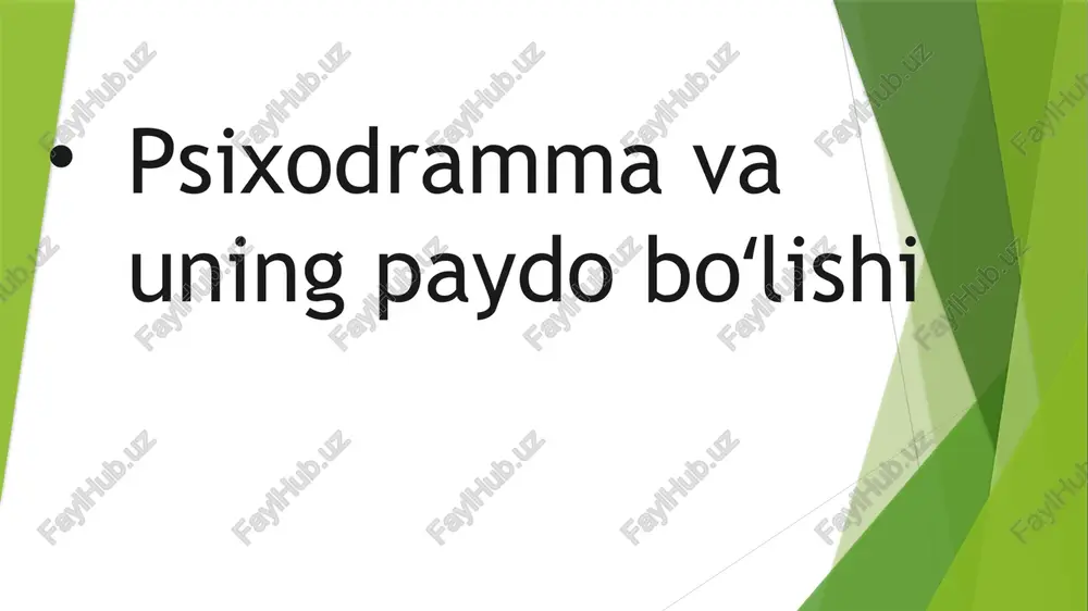 psixodramma — PPTX