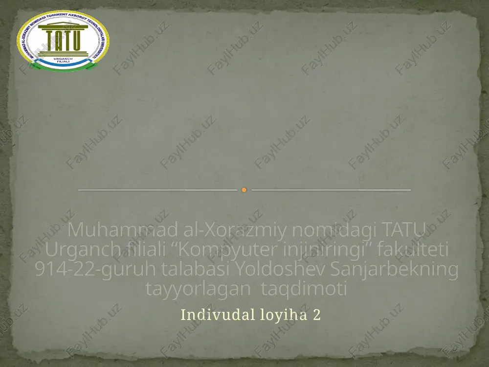 indivudalloyiha2 — PPTX