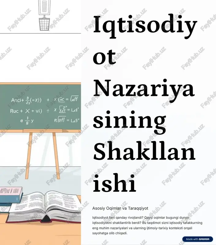 iqtisodiyot nazariyasi — PDF