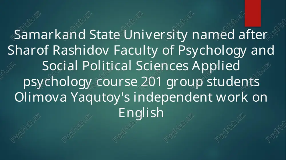 health psychology — PPTX