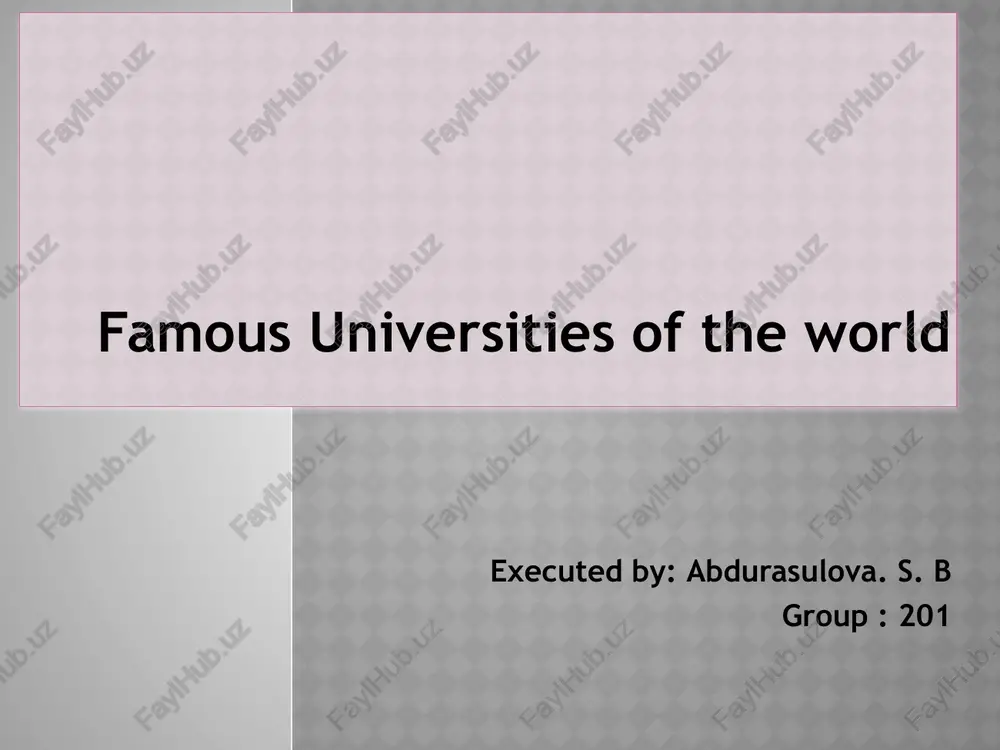 university of oxford — PPTX