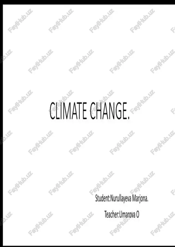 climate change — PDF