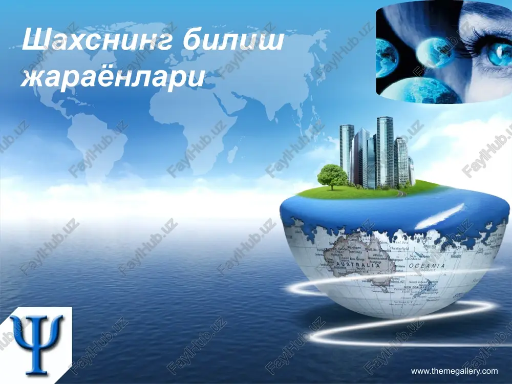 xotira, idrok, sezgi — PPTX