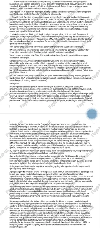 revmatoid artrit — PDF