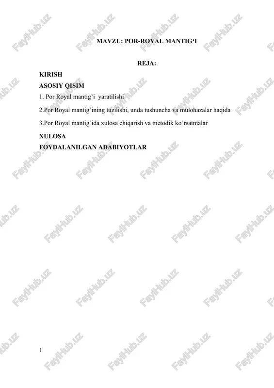 por-royal mantigʻi — DOCX