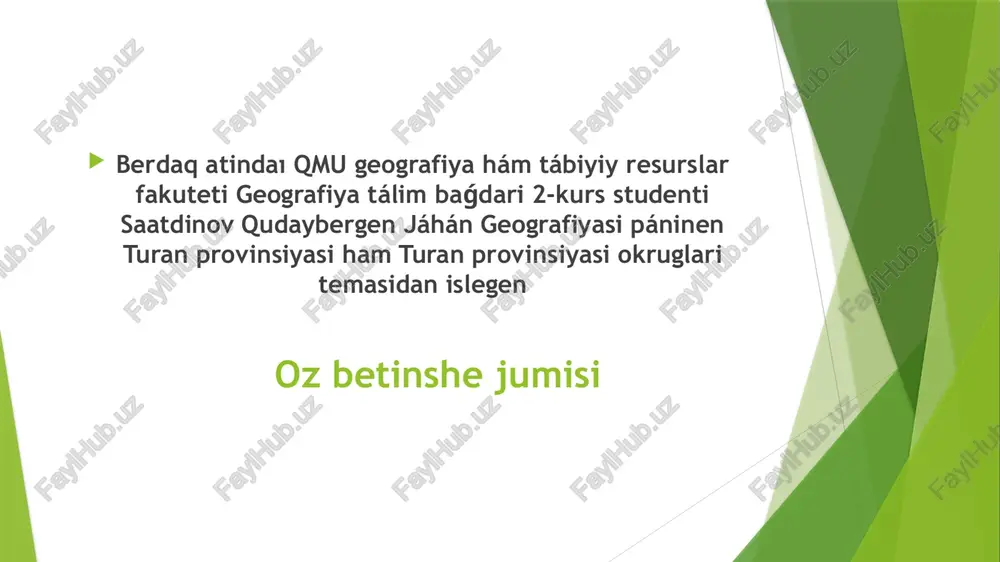 ozbetinshejumisi — PPTX