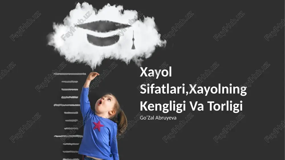 xayol sifatlari — PPTX