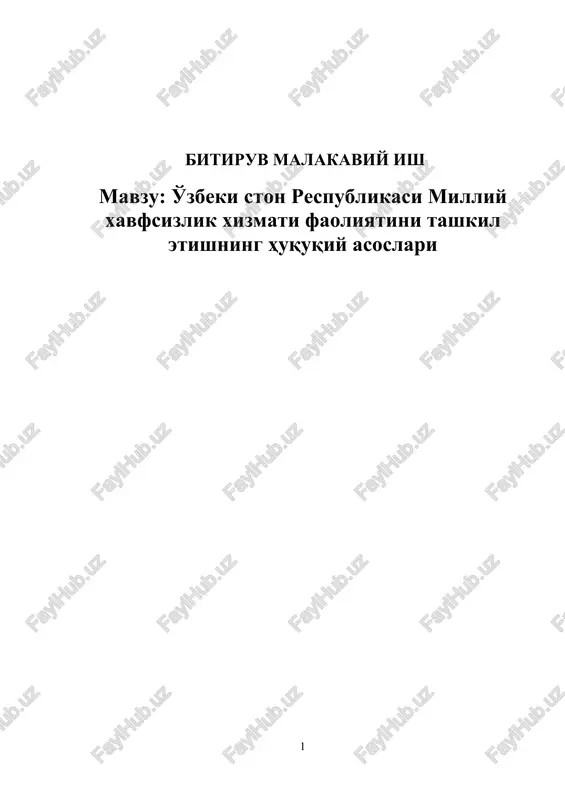 bitiruv malakaviy ish — DOCX