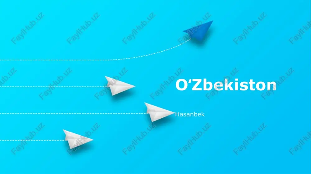 oʻzbekiston tarixiy sharh — PPTX