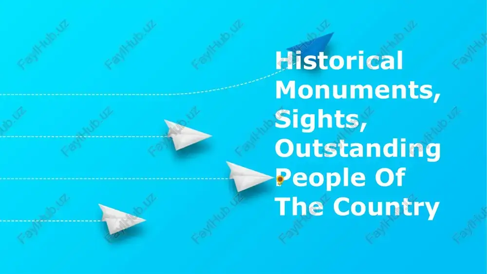 notable historical sights — PPTX