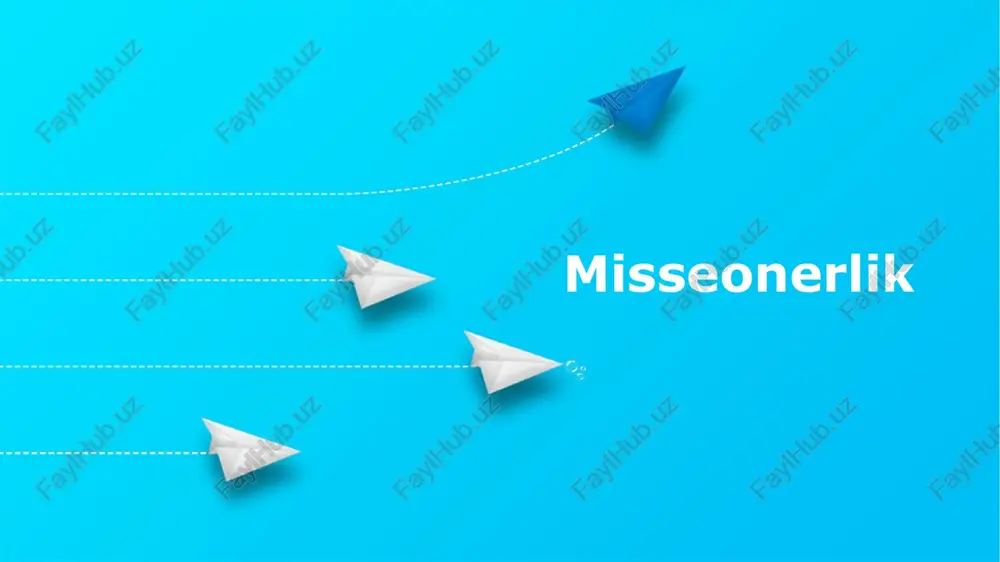 missionerlik — PPTX