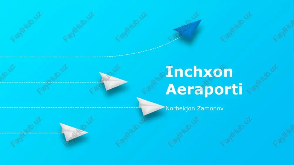 incheon aeroporti — PPTX