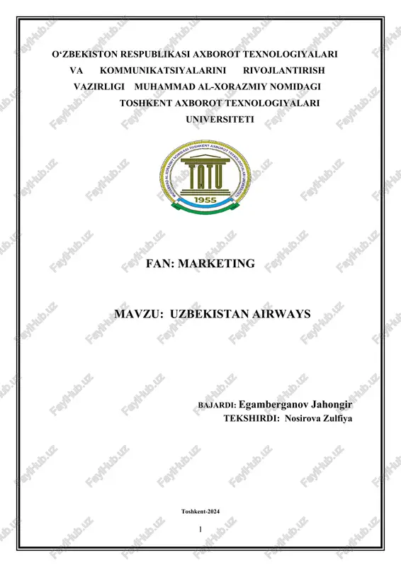 uzbekistan airways — DOCX