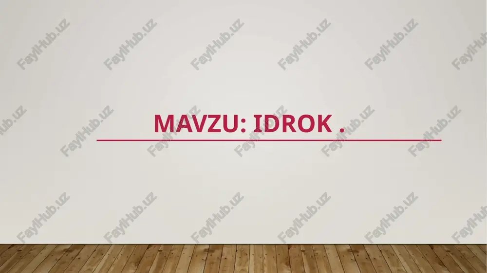 idrok — PPTX