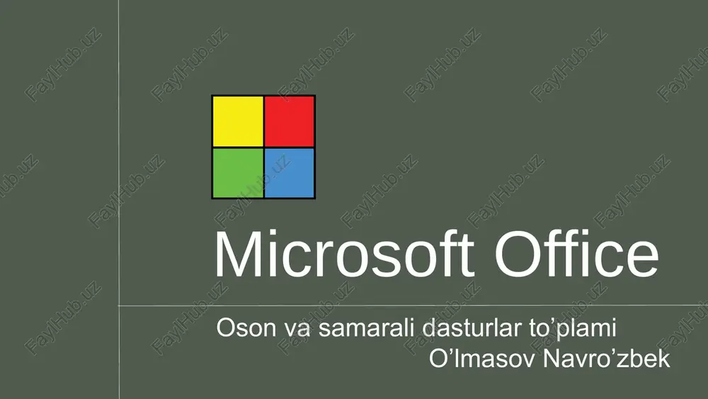 microsoft office — PPTX