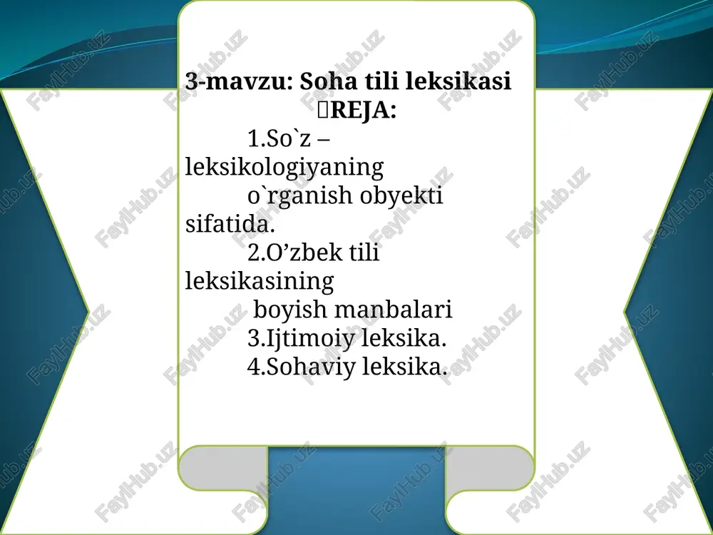 sohatilileksikasi — PPTX