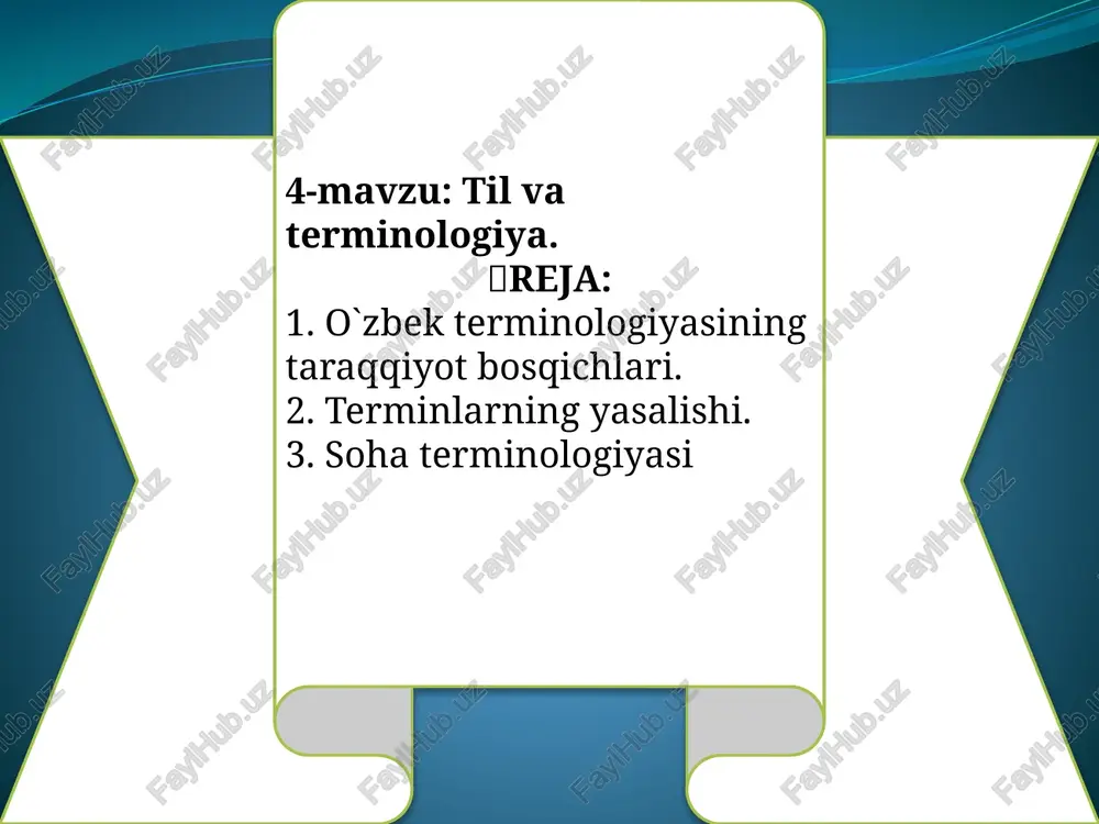 tilvaterminologiya — PPTX