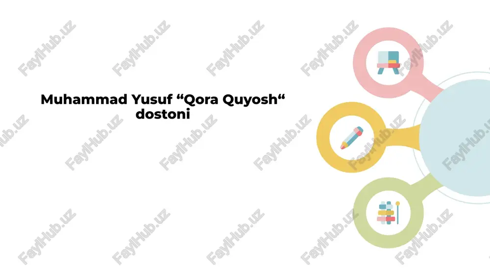qora quyosh — PPTX